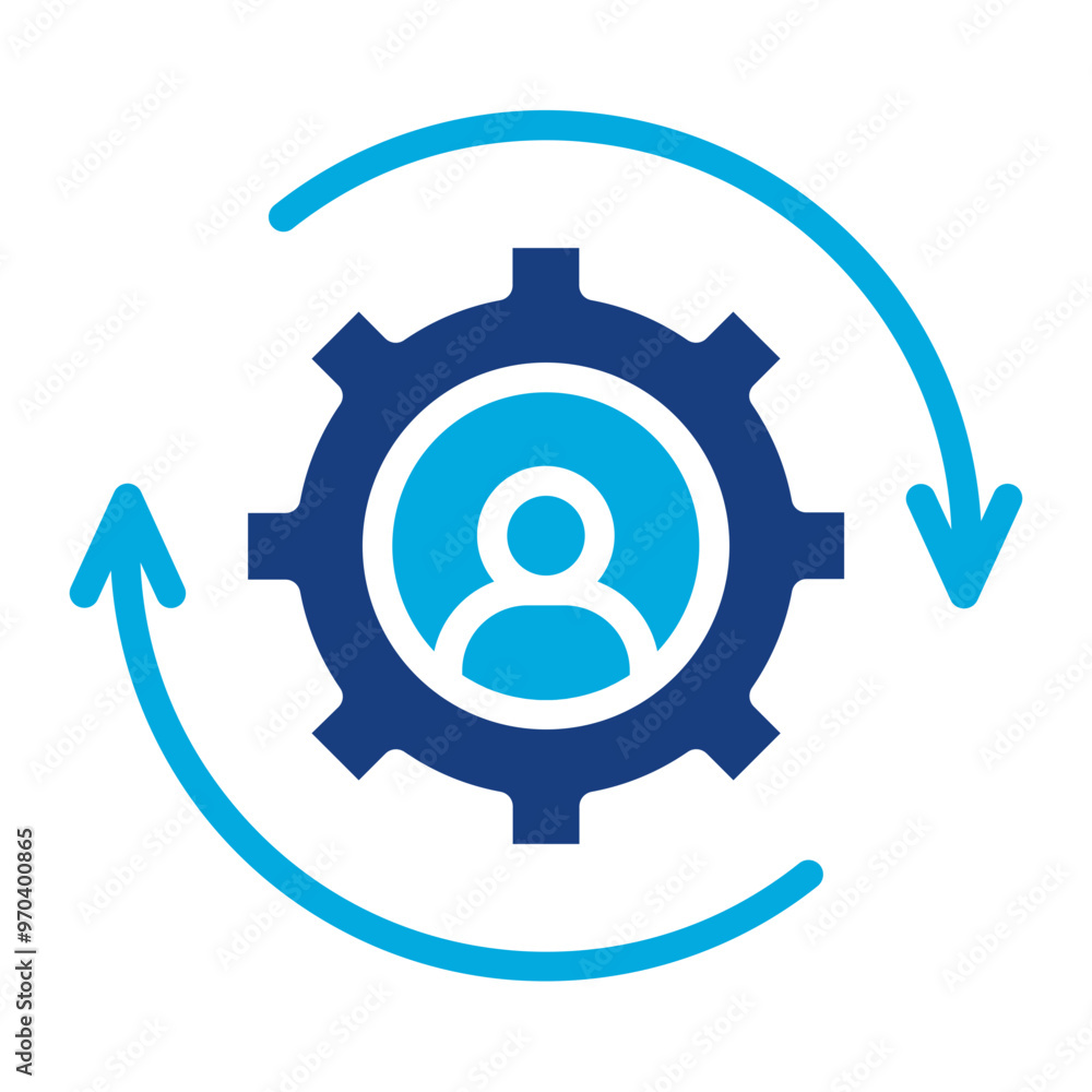 Change Management icon vector image. Can be used for Business Risks. Change Management icon vector image. Can be used for Business Risks.