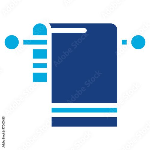 Towel icon vector image. Can be used for Sun Protection.