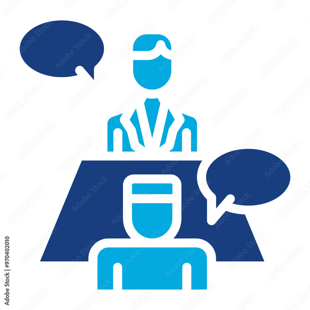 Meeting icon vector image. Can be used for Business Meeting. Meeting icon vector image. Can be used for Business Meeting.