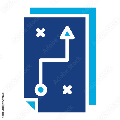 Strategy icon vector image. Can be used for Business Meeting.