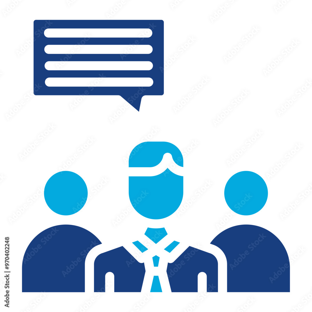 Expert opinion icon vector image. Can be used for Thought Leadership. Expert opinion icon vector image. Can be used for Thought Leadership.