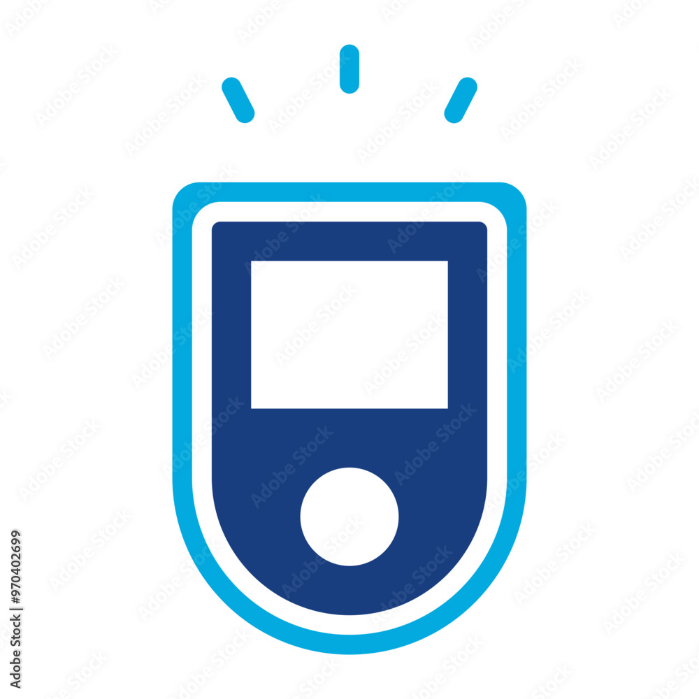 Oxygen Sensor icon vector image. Can be used for Sensors. Oxygen Sensor icon vector image. Can be used for Sensors.