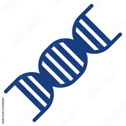 DNA icon vector image. Can be used for Physical Wellbeing.