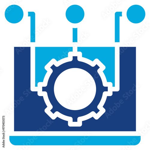 App Integration icon vector image. Can be used for Business Onboarding.