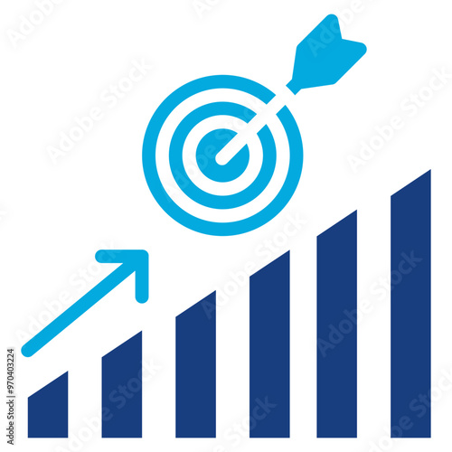 Goals icon vector image. Can be used for Business Onboarding.