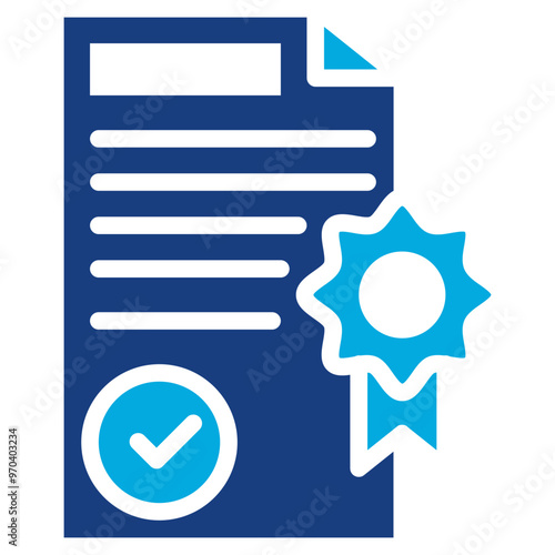 Legal Documents icon vector image. Can be used for Business Onboarding.