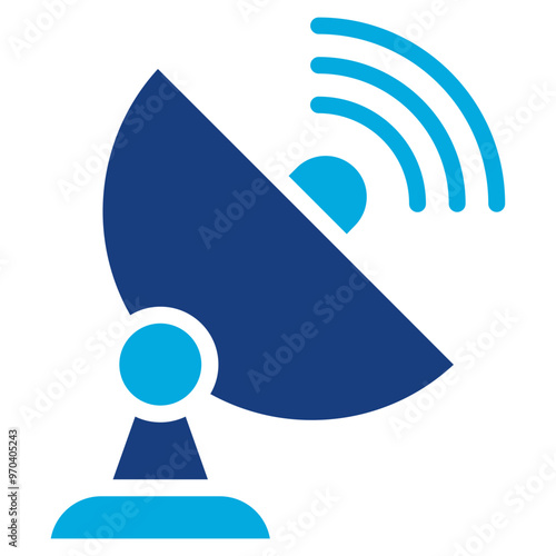 Radar icon vector image. Can be used for Airplane.