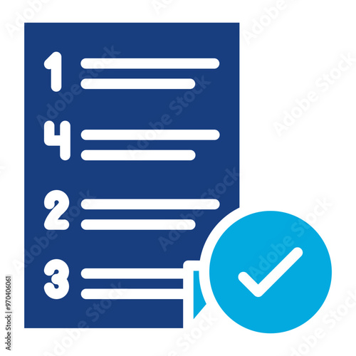 Acceptance Testing icon vector image. Can be used for Software Testing.