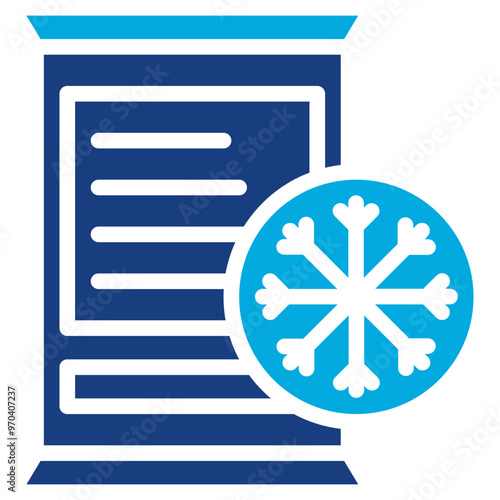 Cool Compress icon vector image. Can be used for Skin Burns.