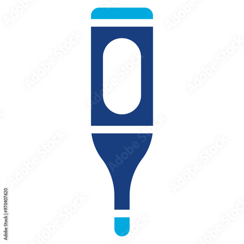 Thermometer icon vector image. Can be used for Skin Burns.