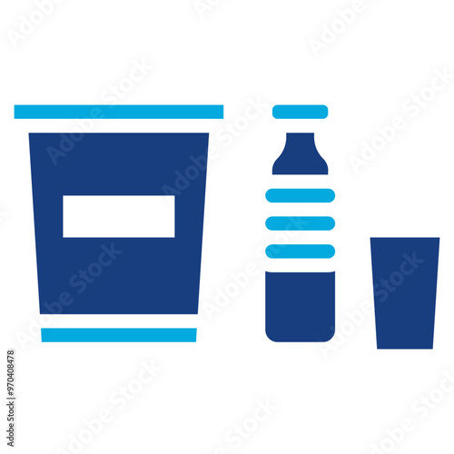 Plastic icon vector image. Can be used for Raw Metrial.
