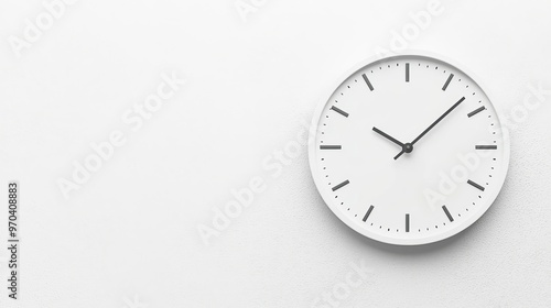 Wallpaper Mural Time management sticker, 3D soft shadow style, subtle gradients, realistic shadowing, clear sense of order, discipline Torontodigital.ca