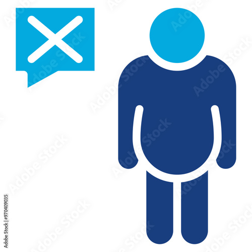 Shaming icon vector image. Can be used for Bullying in Society.