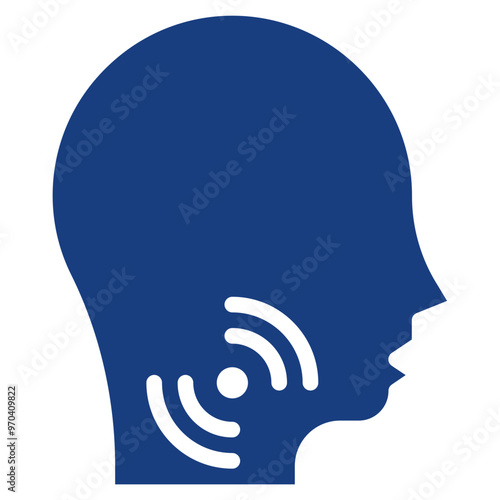 Throat Itching icon vector image. Can be used for Allergy Symptoms.