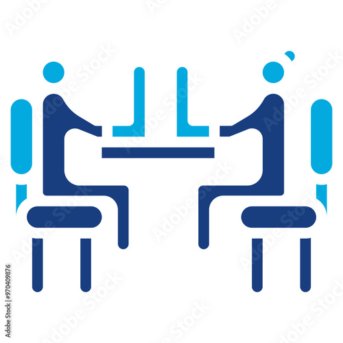 Co workers icon vector image. Can be used for Social Relationship.