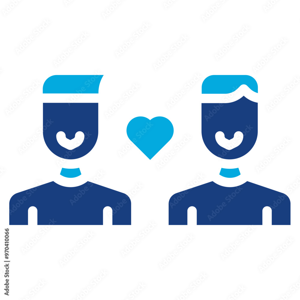 Friends icon vector image. Can be used for Social Relationship. Friends icon vector image. Can be used for Social Relationship.