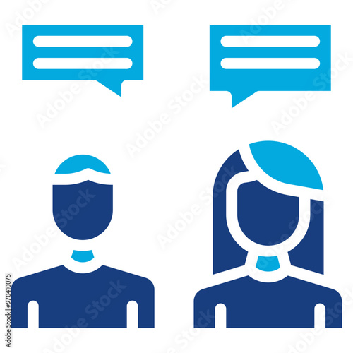 Interactions icon vector image. Can be used for Social Relationship.