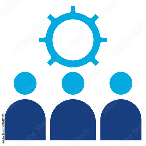 Team icon vector image. Can be used for Social Relationship.