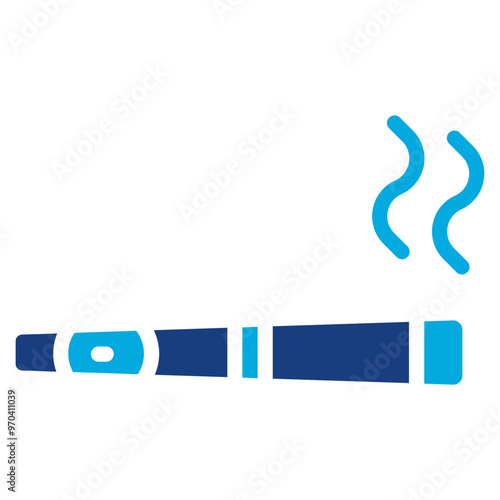 Cigar icon vector image. Can be used for Smoking.