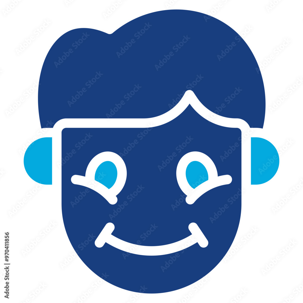 Grateful icon vector image. Can be used for Human Emotions. Grateful icon vector image. Can be used for Human Emotions.
