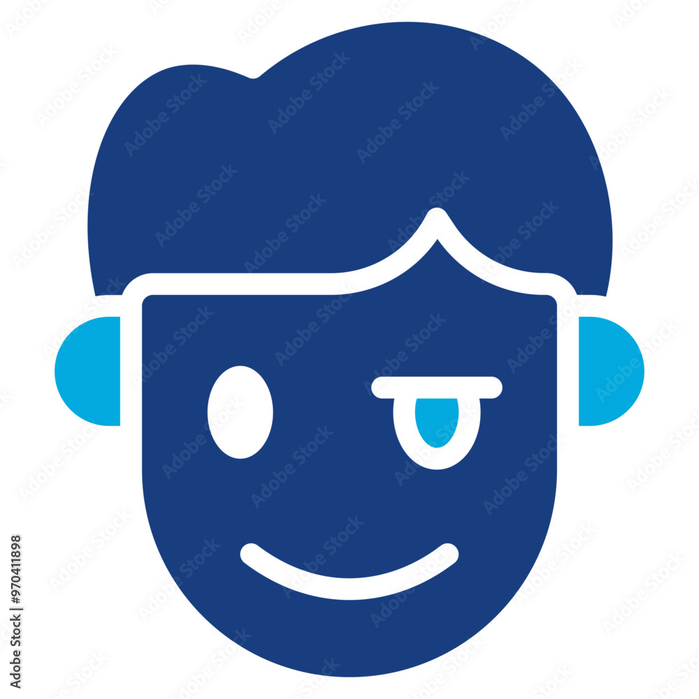 Proud icon vector image. Can be used for Human Emotions. Proud icon vector image. Can be used for Human Emotions.
