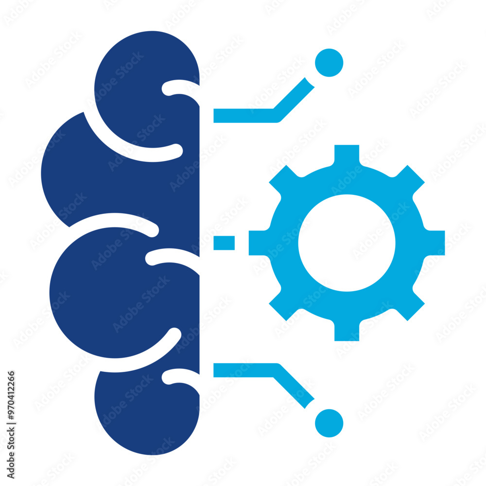 Deep Learning icon vector image. Can be used for Data Science. Deep Learning icon vector image. Can be used for Data Science.