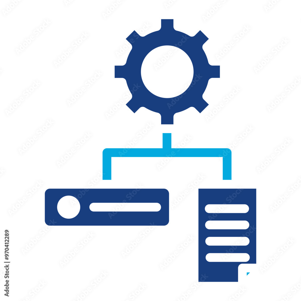 Data Transformation icon vector image. Can be used for Data Science. Data Transformation icon vector image. Can be used for Data Science.