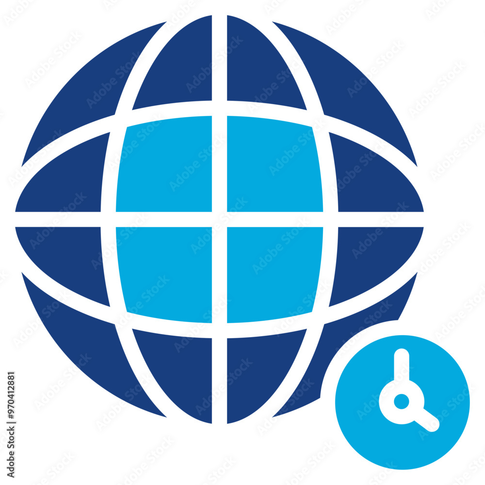 Time Zone icon vector image. Can be used for Data Science. Time Zone icon vector image. Can be used for Data Science.
