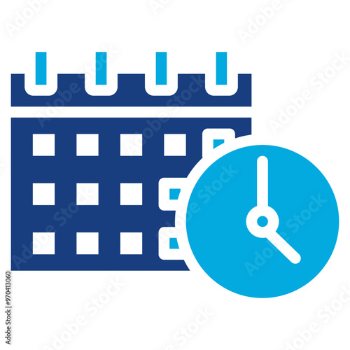 Deadline icon vector image. Can be used for Burnout.