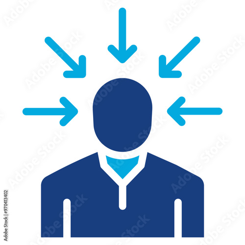 Strain icon vector image. Can be used for Burnout.