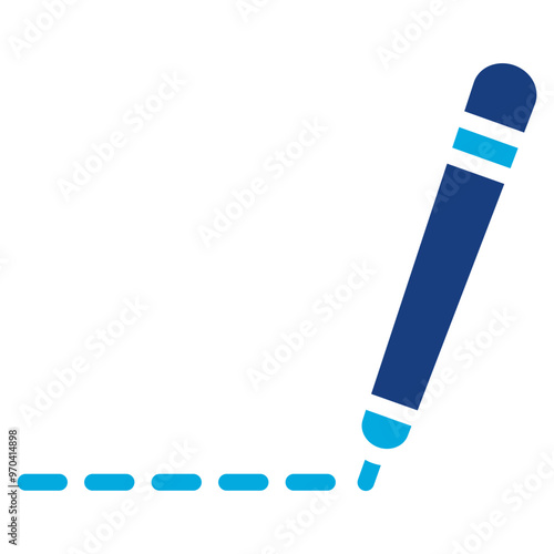 Surgical Markings icon vector image. Can be used for Plastic and Cosmetic Surgery.