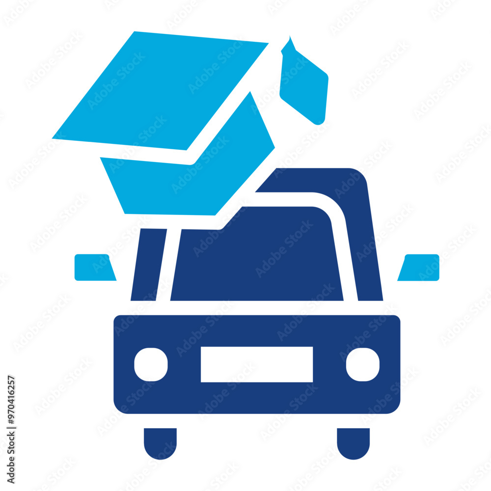 Driving School icon vector image. Can be used for Driving School. Driving School icon vector image. Can be used for Driving School.
