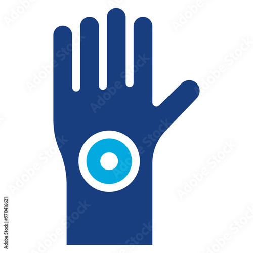 Carpal Tunnel Syndrome icon vector image. Can be used for Body Ache.