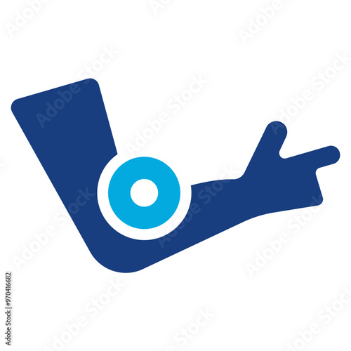 Arm Pain icon vector image. Can be used for Body Ache.