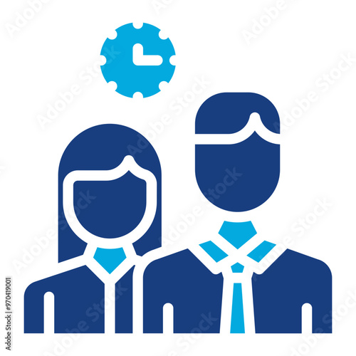 Family Time icon vector image. Can be used for Retirement.