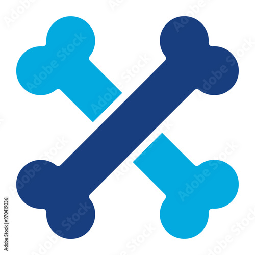Bone icon vector image. Can be used for Mining And Crafting.