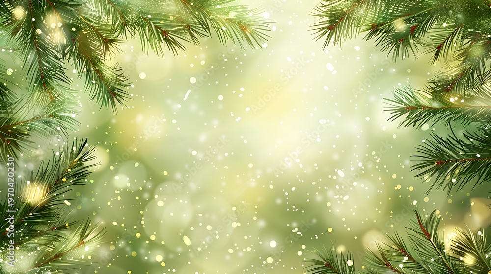 Christmas themed vector background, festive and decorative Christmas themed vector background, festive and decorative
