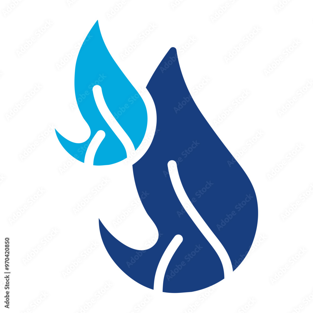 Flame icon vector image. Can be used for Oil And Gas. Flame icon vector image. Can be used for Oil And Gas.
