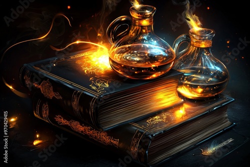 Magical enchanted library filled with mystical books and artifacts, black and white, line art, enchanting, knowledge, wisdom, secrets ::1.5 spellbooks, quill pens, ancient scrolls, hidden chambers, photo