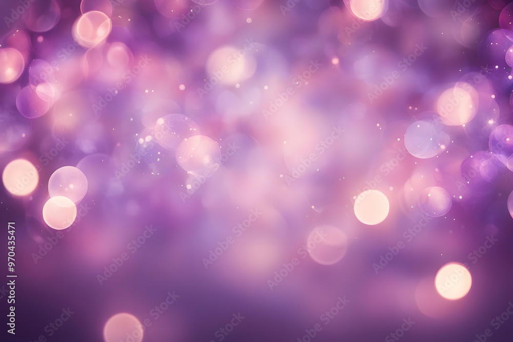 Pink and purple bokeh sparkles shimmer like fairy lights against a dreamy background, AI Generated Pink and purple bokeh sparkles shimmer like fairy lights against a dreamy background, AI Generated