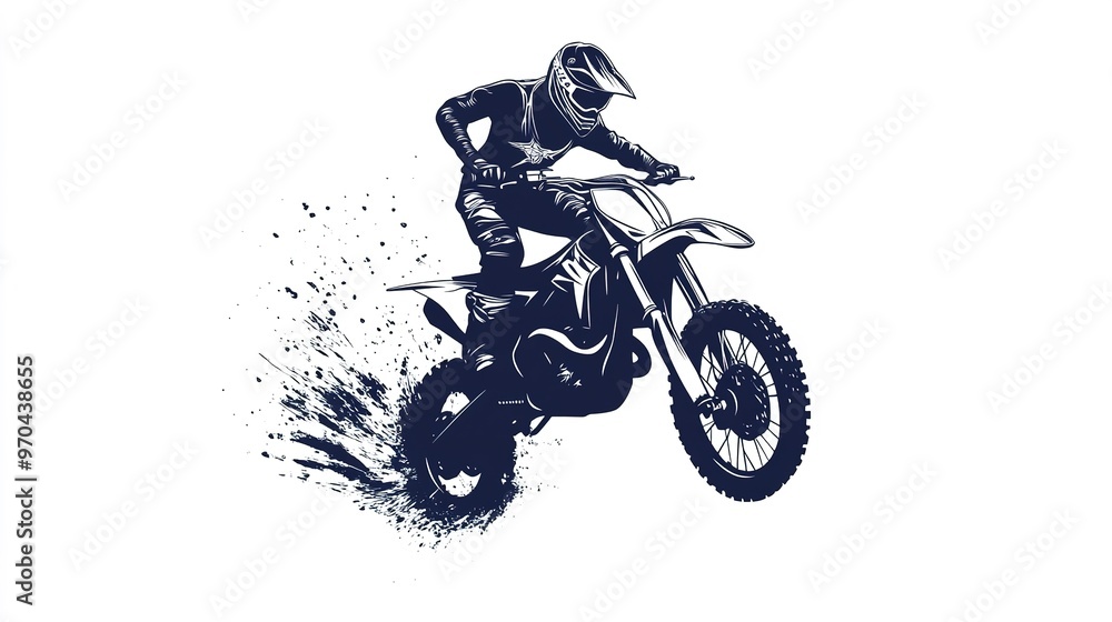logo for motocross racing white background logo for motocross racing white background