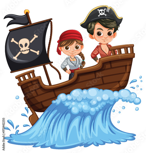 Pirate Kids on Adventure