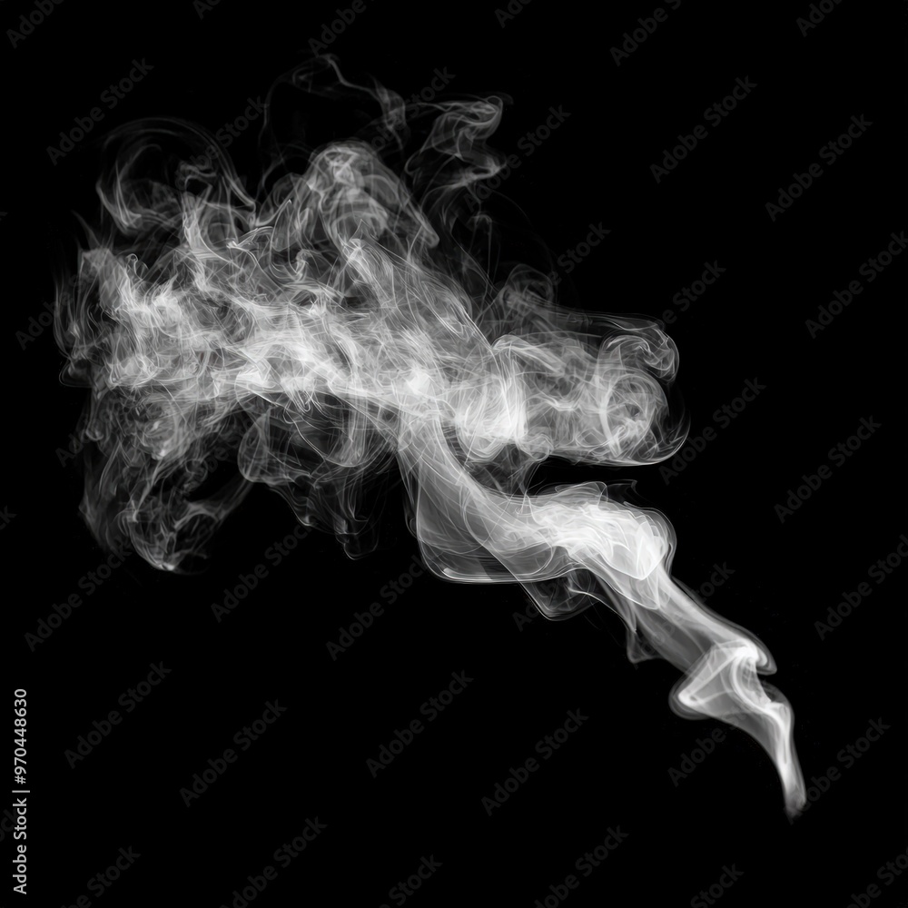 Fototapeta premium Abstract smoke swirls