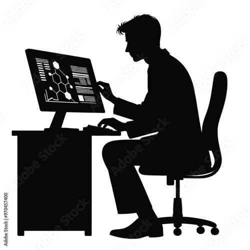 Systems Analyst Silhouette