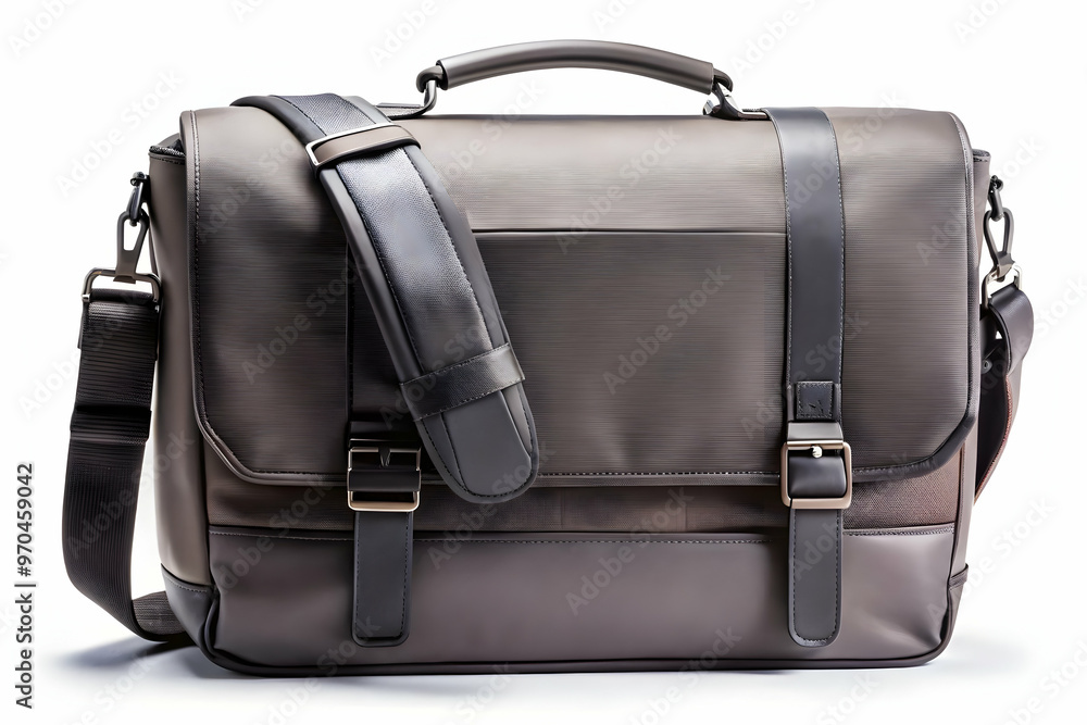 Leather bag isolated on white background Leather bag isolated on white background