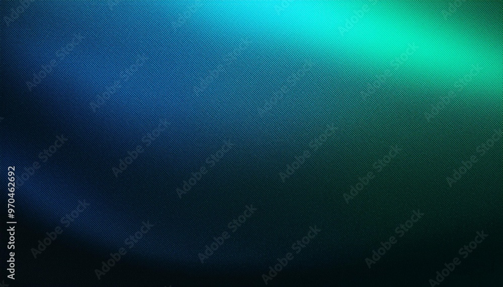 Fototapeta premium Vibrant teal gradient background with subtle texture and soft focus, perfect for modern design elements