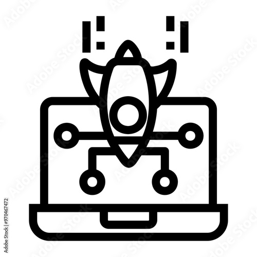 ddos Line Icon