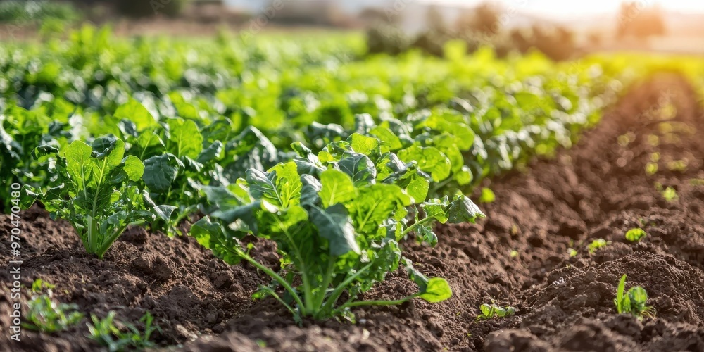  sustainable farming practices in an organic vegetable field