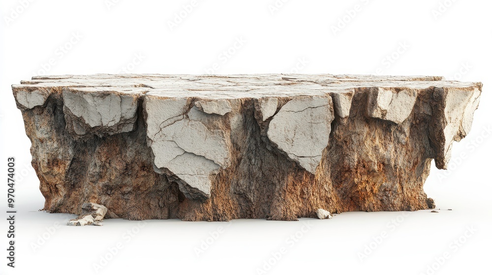 Earthquake clipart, element, 3D illustration, realistic, isolated on white background Earthquake clipart, element, 3D illustration, realistic, isolated on white background