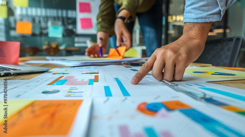 Obraz premium Corporate Training, Business Theme, Background, Plain Background, Training